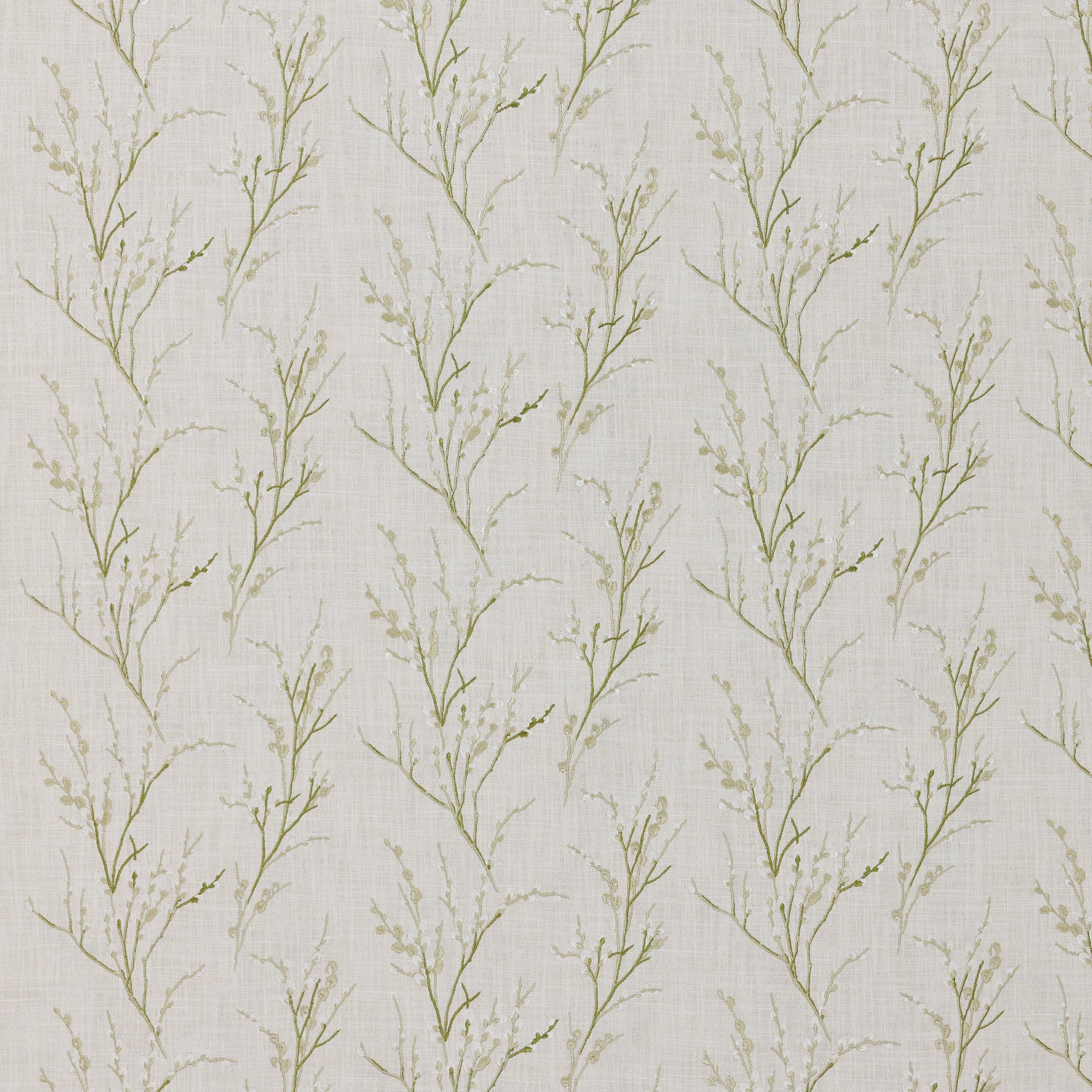 Laura Ashley Pussy Willow Embroidered Made to Measure Roman Blind Hedgerow