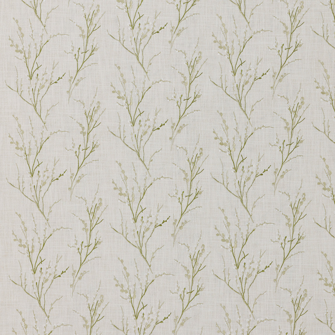 Laura Ashley Pussy Willow Embroidered Made to Measure Roman Blind Hedgerow