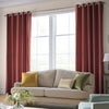 Laura Ashley Swanson Made to Measure Curtain Crimson