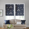 Laura Ashley Animalia Made to Measure Roman Blind Midnight