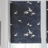 Laura Ashley Animalia Made to Measure Roman Blind Midnight