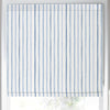 Laura Ashley Painterly Stripe Made to Measure Roman Blind Blue