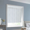 Laura Ashley Painterly Stripe Made to Measure Roman Blind Blue