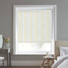 Laura Ashley Painterly Stripe Made to Measure Roman Blind Yellow