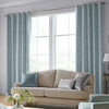 Laura Ashley Whinfell Made to Measure Curtain Mid Seaspray