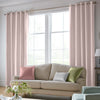 Laura Ashley Sycamore Made to Measure Curtain Off White Blush