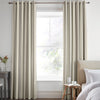Laura Ashley Awning Stripe Made To Measure Curtains Dove Grey