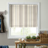 Laura Ashley Awning Stripe Made To Measure Roman Blind Dove Grey