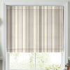 Laura Ashley Awning Stripe Made To Measure Curtains Dove Grey