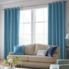 Laura Ashley Burnsall Stripe Made To Measure Curtains Seaspray