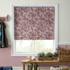 Laura Ashley Eglantine Silhoutte Woven Made to Measure Roman Blind Mulberry