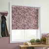 Laura Ashley Eglantine Silhoutte Woven Made to Measure Roman Blind Mulberry