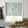 Laura Ashley Eglantine Silhoutte Woven Made to Measure Roman Blind Smoke Green