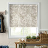 Laura Ashley Eglantine Silhoutte Woven Made to Measure Roman Blind White Sands