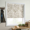 Laura Ashley Eglantine Silhoutte Woven Made to Measure Roman Blind White Sands