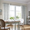 Laura Ashley Martigues Made to Measure Curtain Smoke Green
