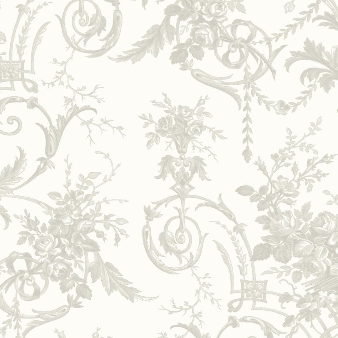 Laura Ashley Tulleries Made To Measure Roman Blind Dove Grey