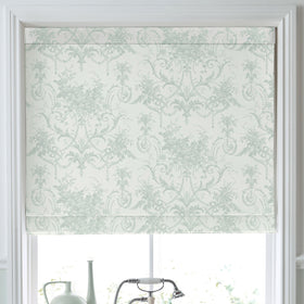 Laura Ashley Tulleries Made To Measure Roman Blind Duckegg