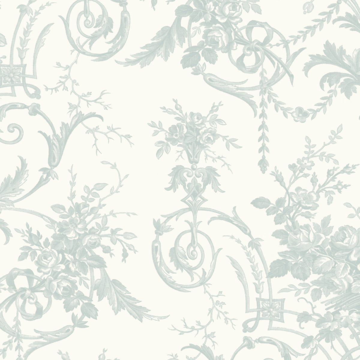 Laura Ashley Tulleries Made To Measure Roman Blind Duckegg
