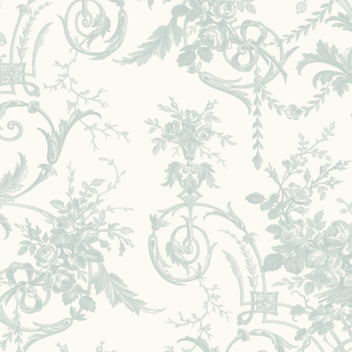 Laura Ashley Tulleries Made To Measure Roman Blind Duckegg