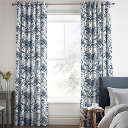 Laura Ashley Tulleries Made To Measure Curtains Midnight