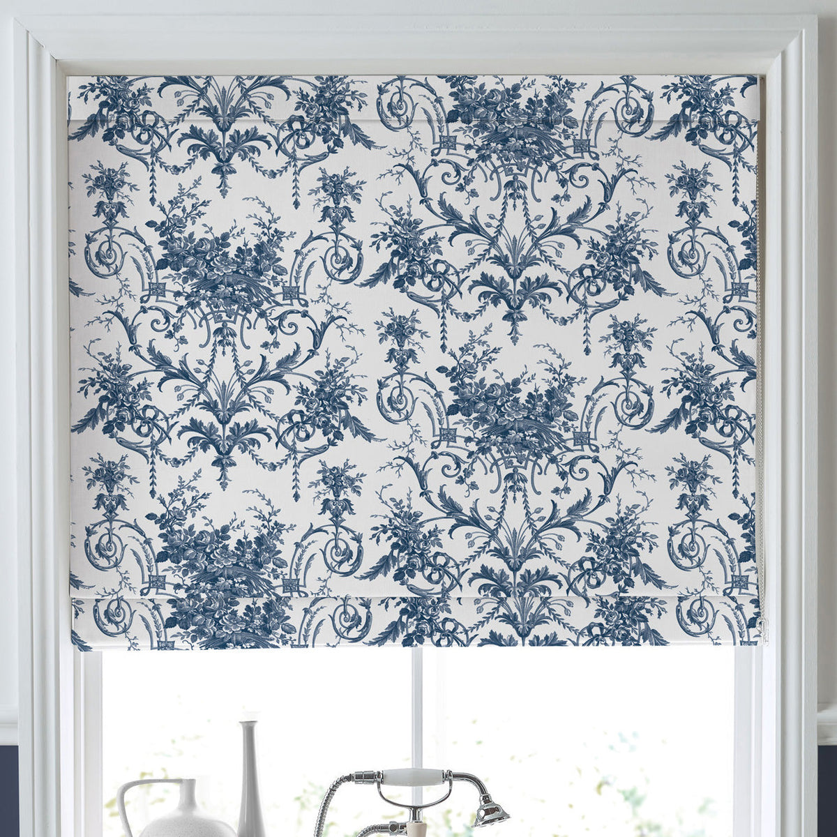 Laura Ashley Tulleries Made To Measure Curtains Midnight