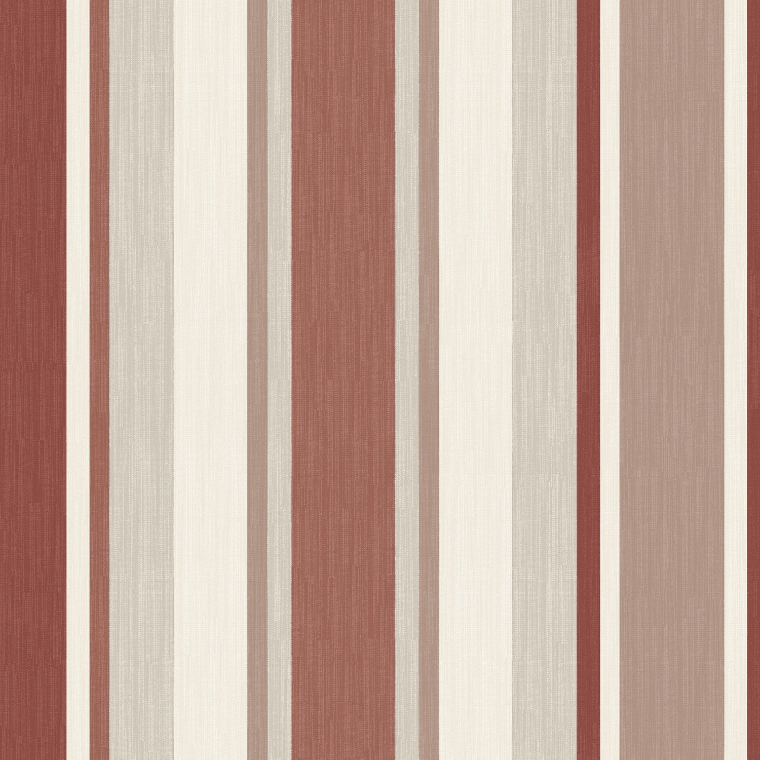 Laura Ashley Awning Stripe Made To Measure Roman Blind Crimson
