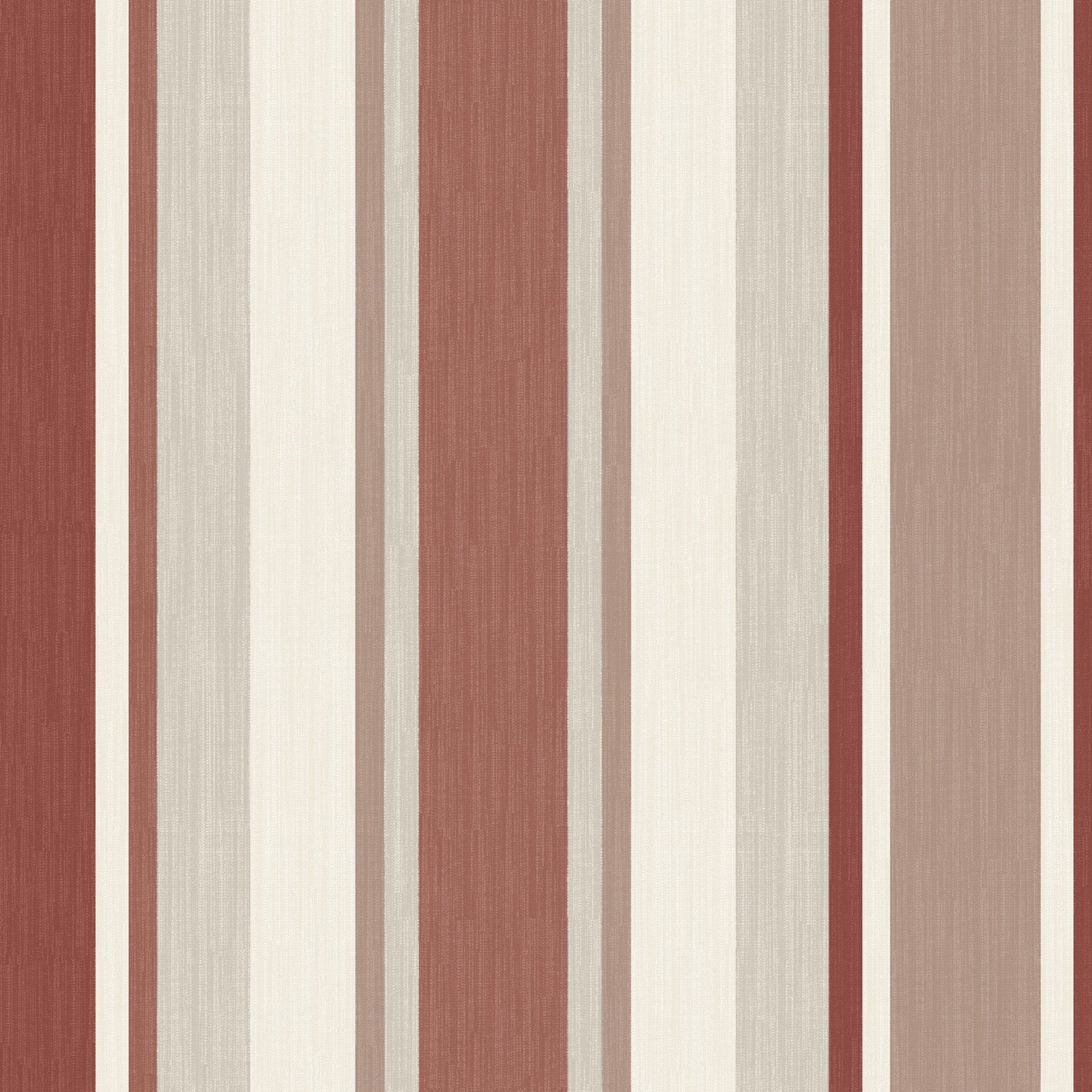 Laura Ashley Awning Stripe Made To Measure Curtains Crimson
