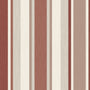 Laura Ashley Awning Stripe Made To Measure Roman Blind Crimson Sample Image