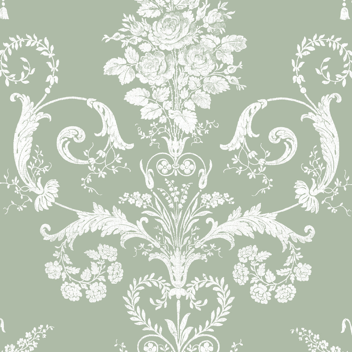 Laura Ashley Josette Made to Measure Curtain Fresh Green