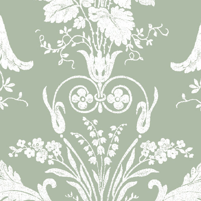Laura Ashley Josette Made to Measure Curtain Fresh Green