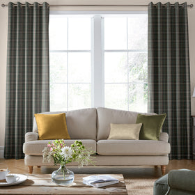 Laura Ashley Alfriston Made To Measure Curtains Fern