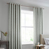 Laura Ashley Burnham Woven Made to Measure Curtain Sage