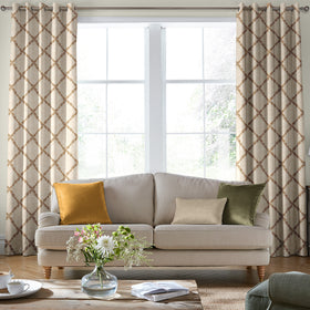 Laura Ashley Pennorth Made To Measure Curtains Amber