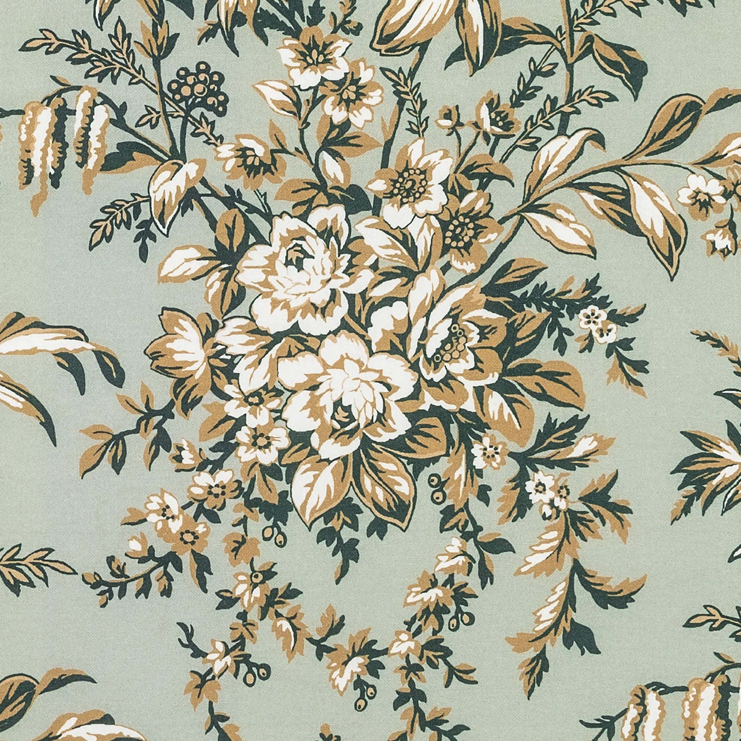 Laura Ashley Picardie Made to Measure Curtain Amber