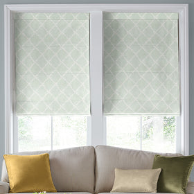 Laura Ashley Pennorth Made To Measure Roman Blind Duckegg