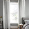 Laura Ashley Farnworth Made To Measure Curtains Steel