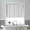Laura Ashley Farnworth Made To Measure Roman Blind Steel