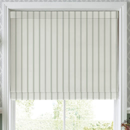 Laura Ashley Farnworth Made To Measure Roman Blind Fresh Green