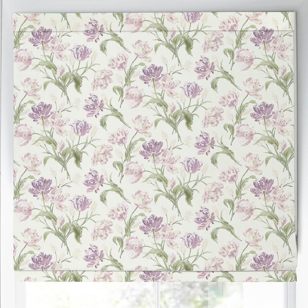 Laura Ashley Gosford Made to Measure Roman Blind Grape