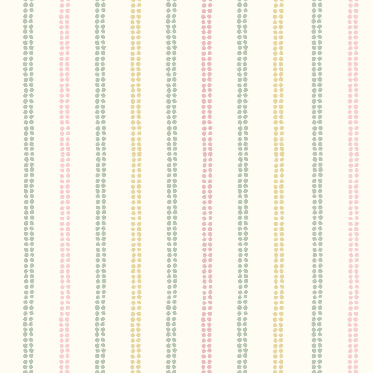 Laura Ashley Candy Stripe Made to Measure Curtain Pale Ochre