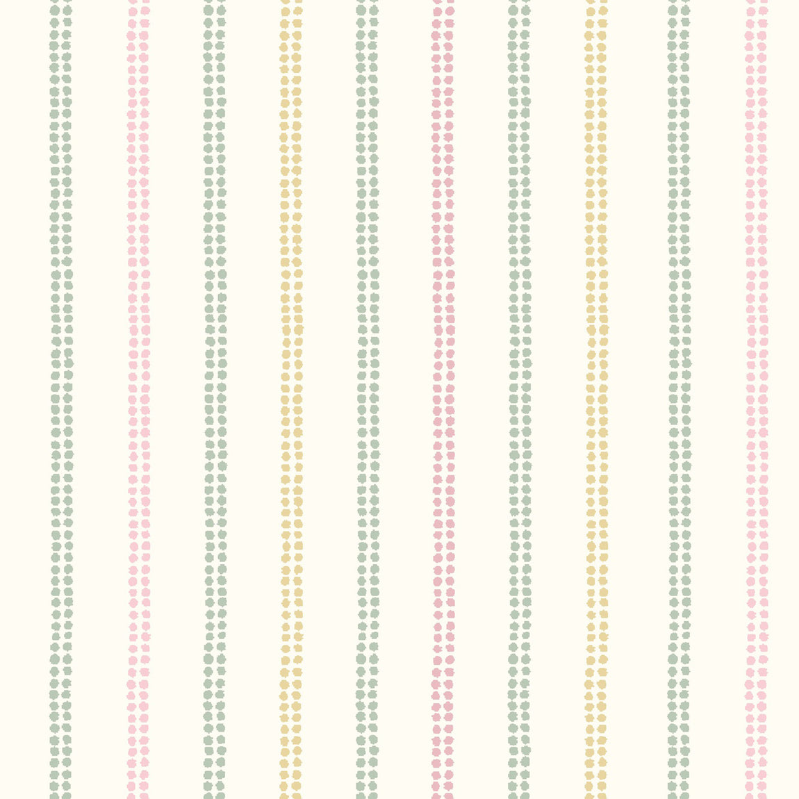 Laura Ashley Candy Stripe Made to Measure Roman Blind Pale Ochre