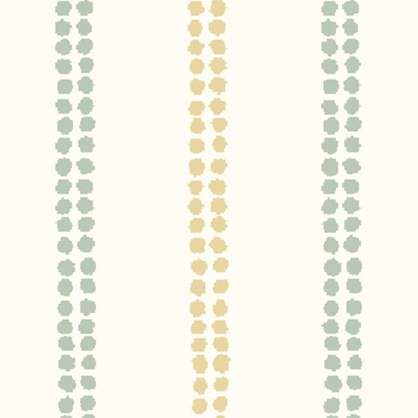 Laura Ashley Candy Stripe Made to Measure Roman Blind Pale Ochre