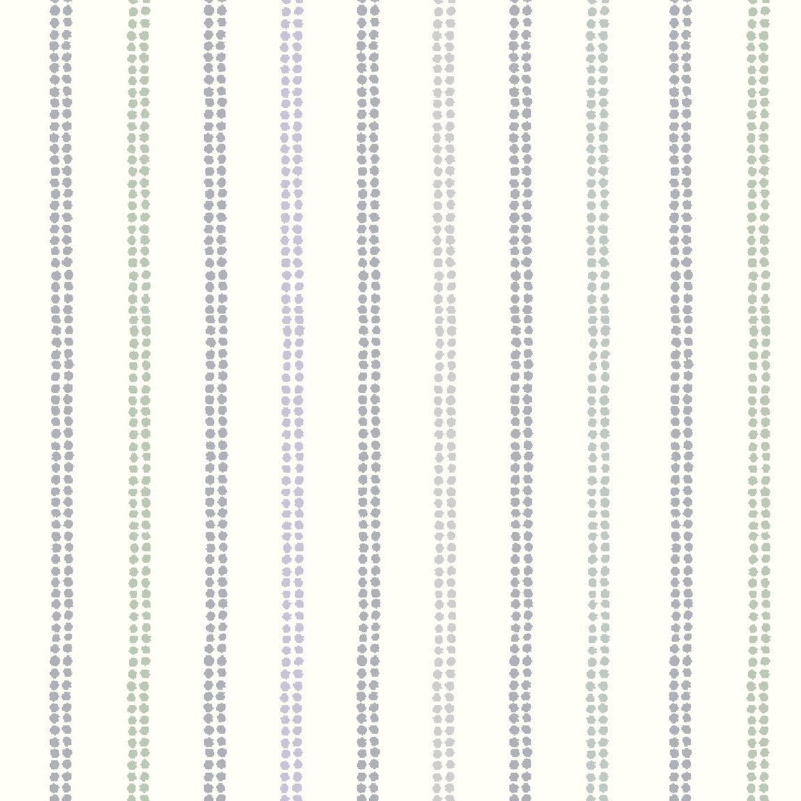 Laura Ashley Candy Stripe Made to Measure Roman Blind Dove Grey