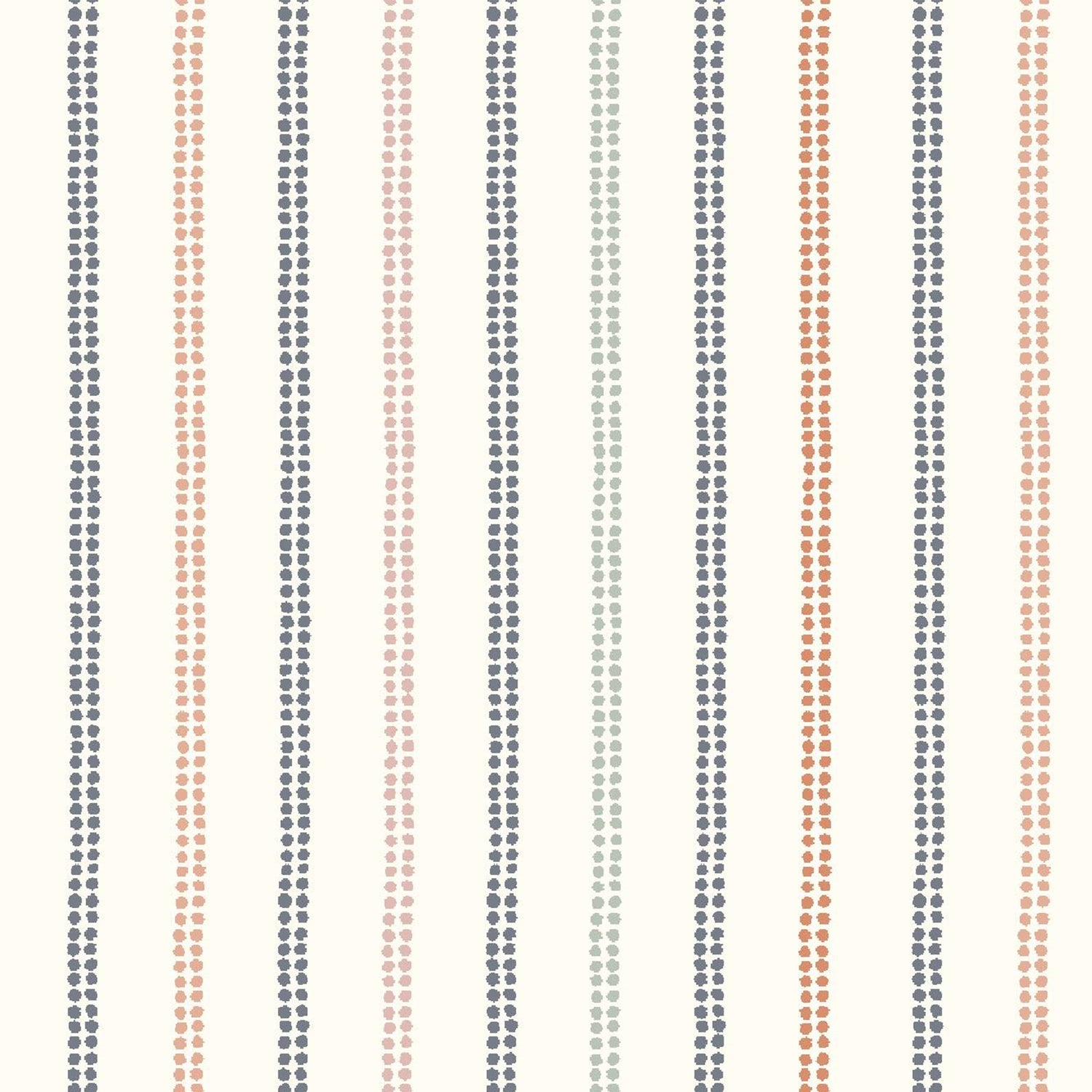Laura Ashley Candy Stripe Made to Measure Curtain Apricot