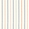 Laura Ashley Candy Stripe Made to Measure Roman Blind Apricot