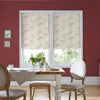 Laura Ashley Pussy Willow Winter Made to Measure Roman Blind Cranberry Red