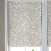 Laura Ashley Heledd Blooms Made to Measure Roman Blind Dove Grey