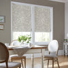 Laura Ashley Heledd Blooms Made to Measure Roman Blind Dove Grey
