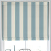 Laura Ashley Lille Stripe Made to Measure Roman Blind Seaspray